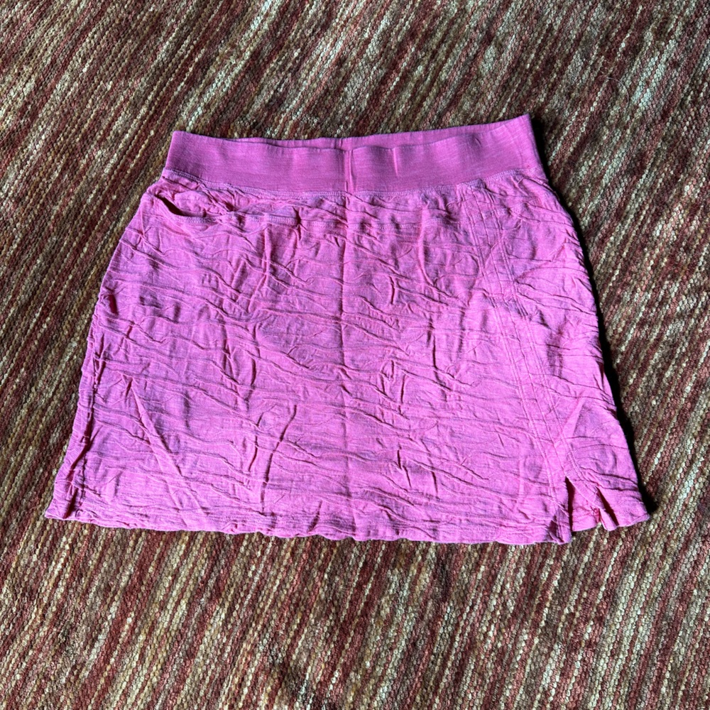 Toad&Co Bright Pink Skirt